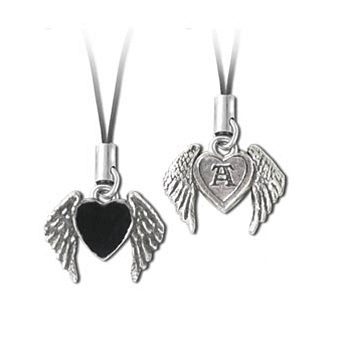 Брелок Alchemy Gothic APC3 Winged Blackheart - фото 1 - rockbunker.ru