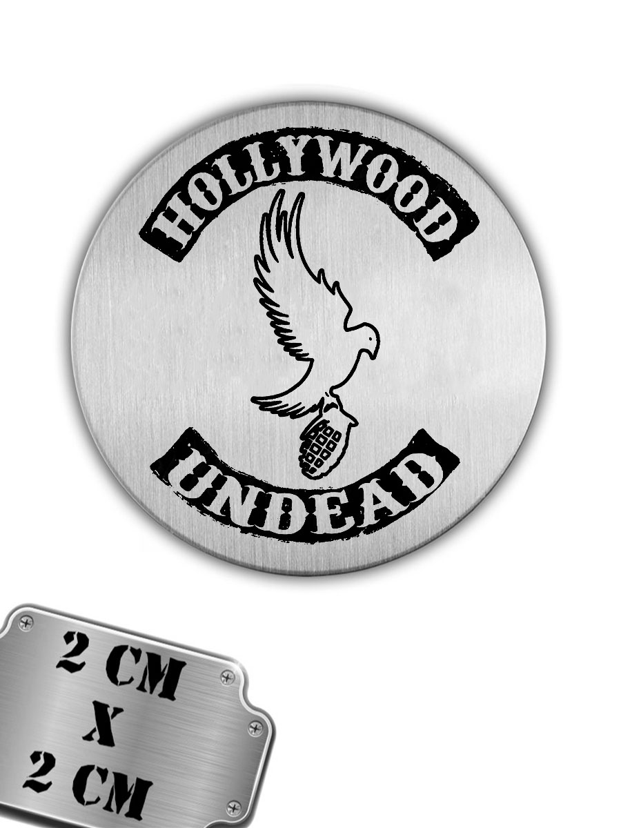 Значок-пин Hollywood Undead - фото 1 - rockbunker.ru