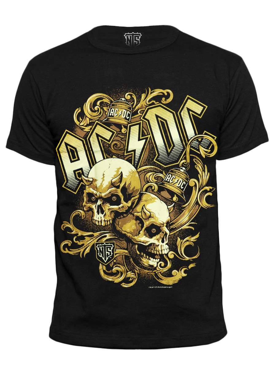 Футболка New Type System  AC DC - фото 1 - rockbunker.ru
