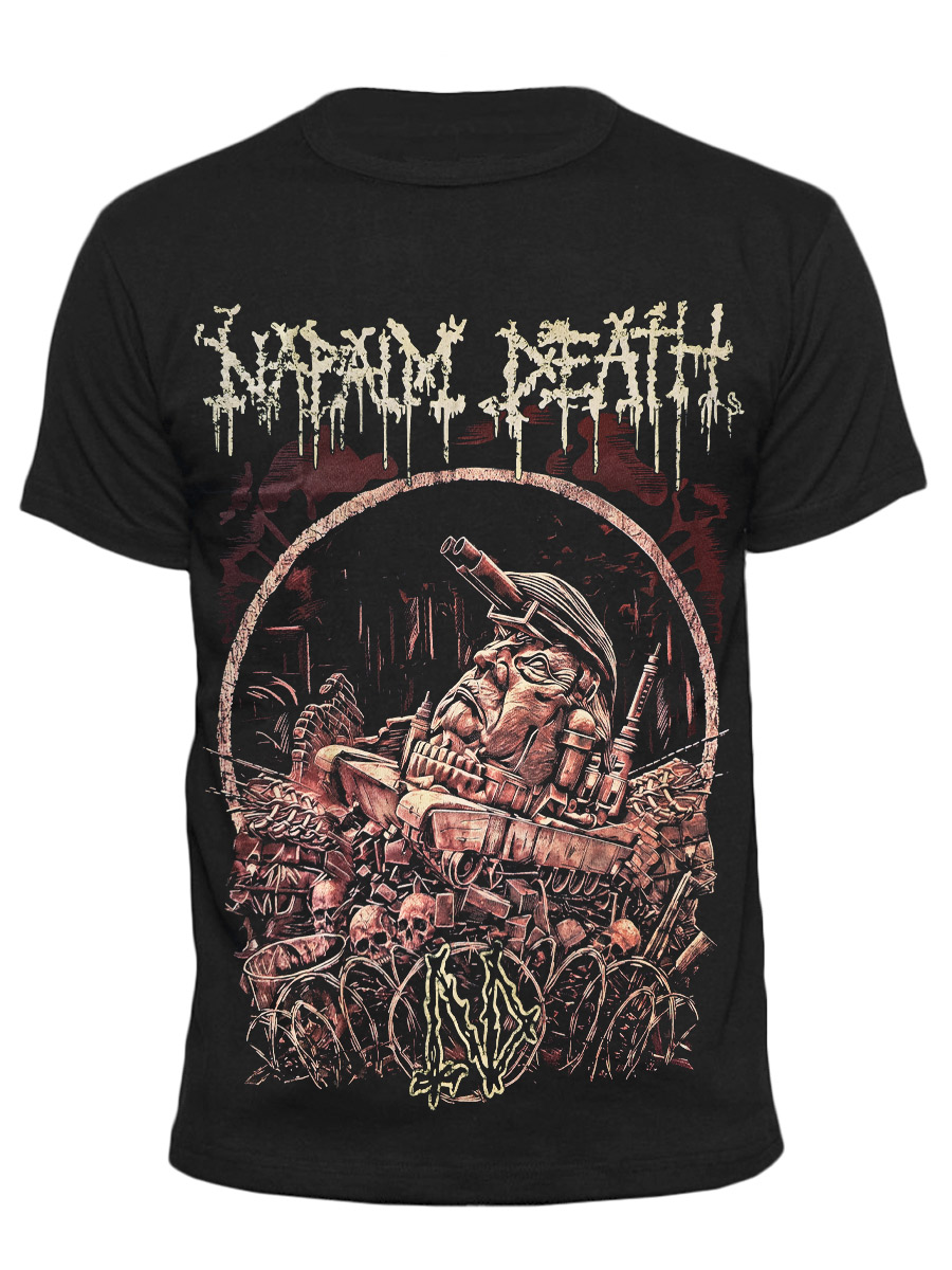 Футболка Napalm Death - фото 1 - rockbunker.ru