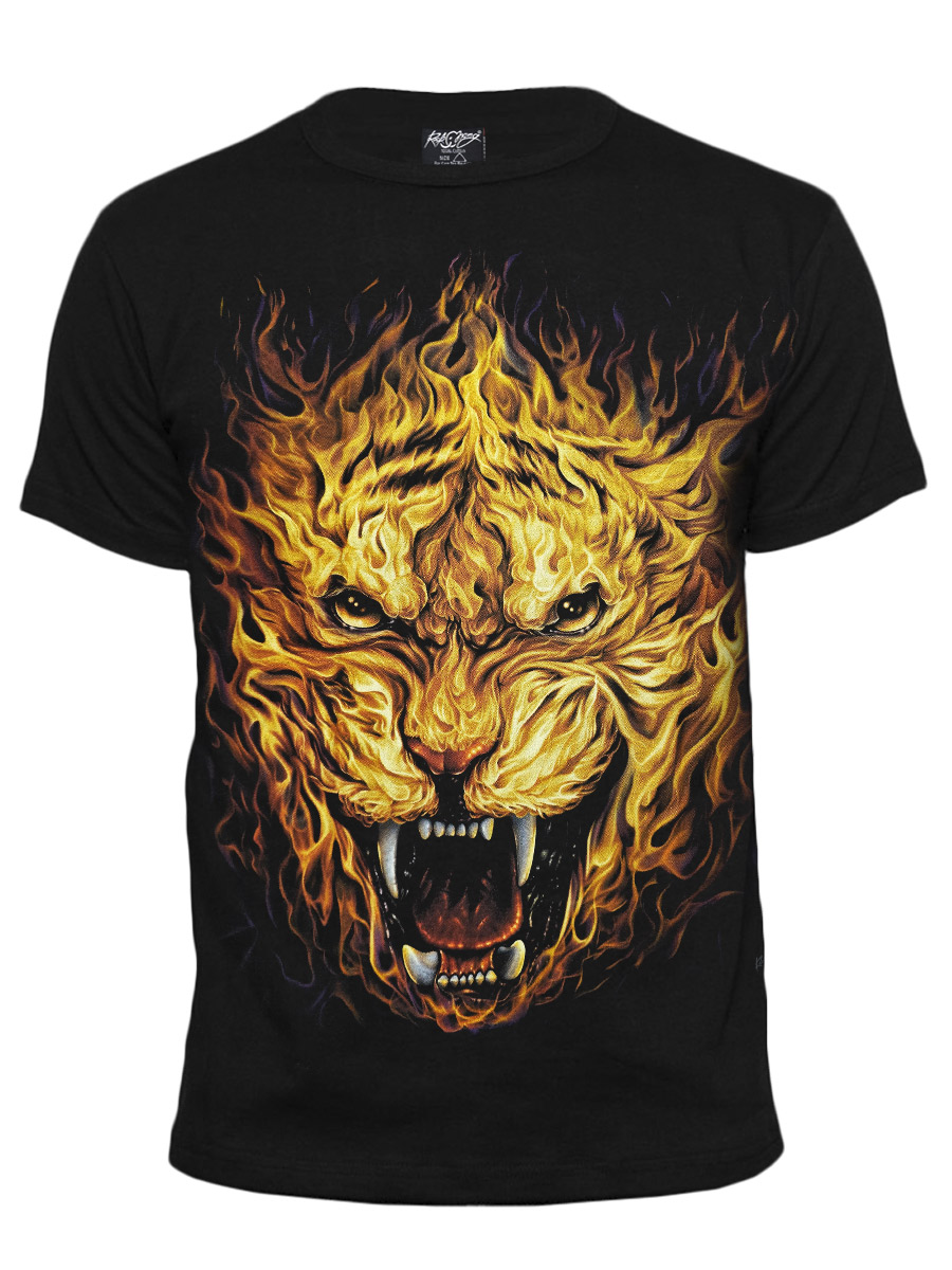 Футболка Rock Chang Огненный Лев - фото 1 - rockbunker.ru