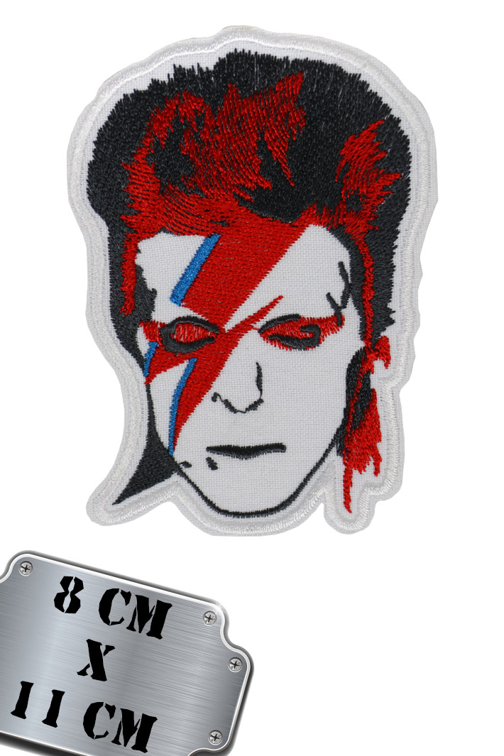 Нашивка David Bowie - фото 1 - rockbunker.ru