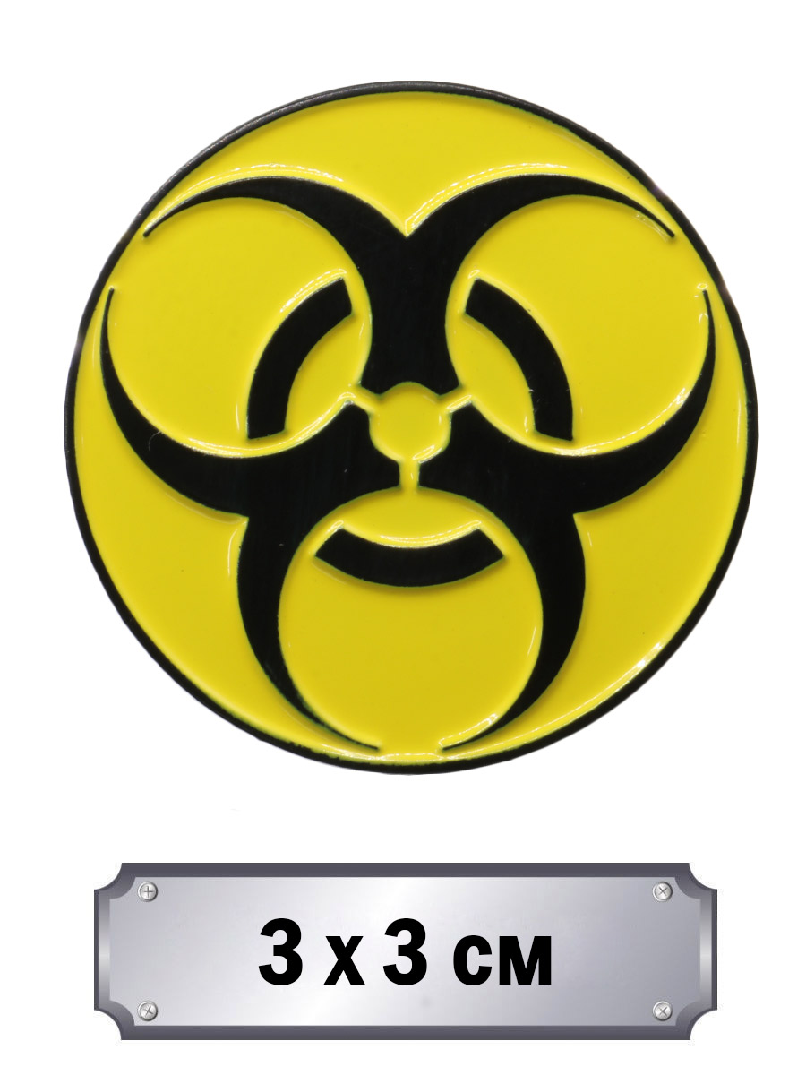 Значок Biohazard - фото 1 - rockbunker.ru