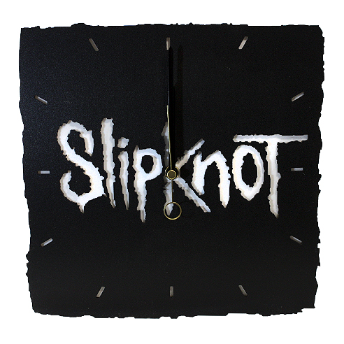 Часы настенные Slipknot - фото 1 - rockbunker.ru