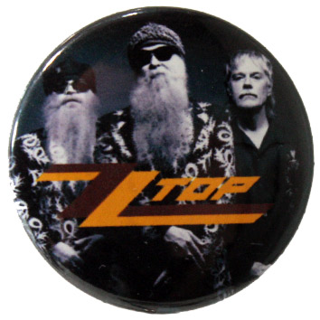 Значок ZZ Top - фото 1 - rockbunker.ru