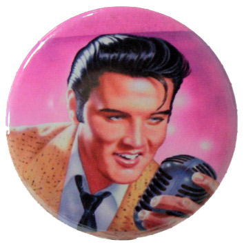 Значок RockMerch Elvis Presley - фото 1 - rockbunker.ru