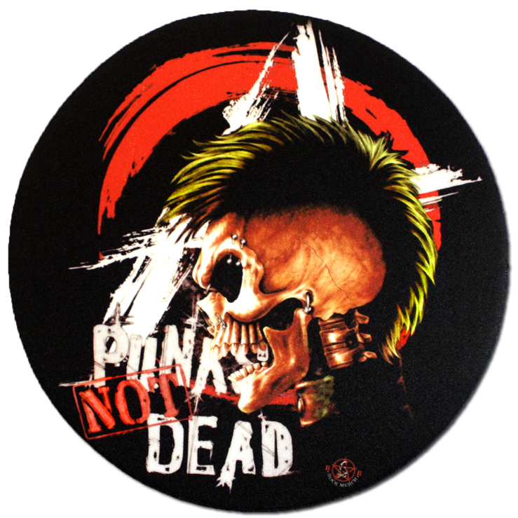 Коврик для мыши RockMerch Punks not dead - фото 1 - rockbunker.ru