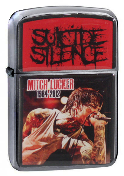 Зажигалка RockMerch Suicide Silence - фото 1 - rockbunker.ru