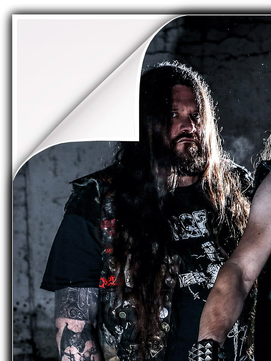 Плакат самоклеющийся на стену Sodom - фото 3 - rockbunker.ru