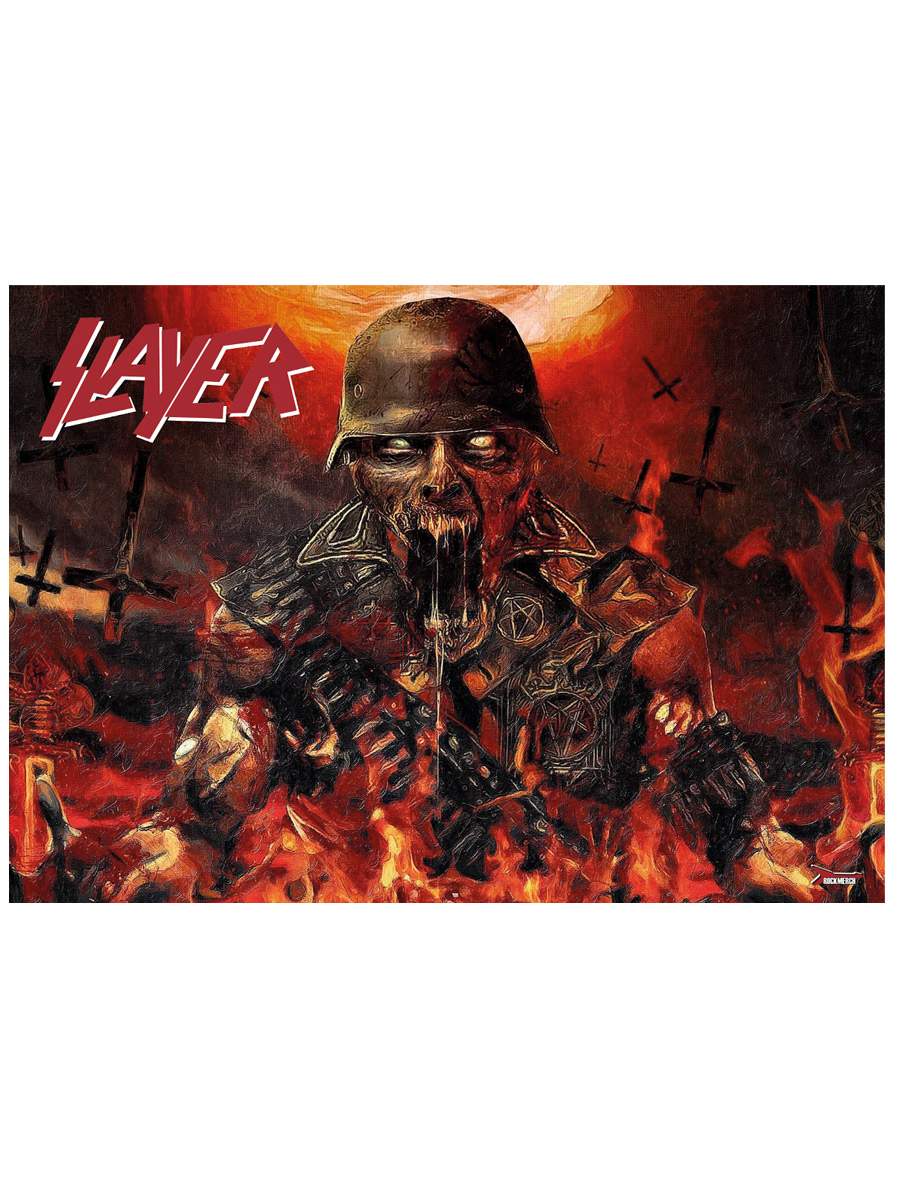 Плакат Slayer - фото 2 - rockbunker.ru