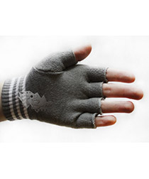 Перчатки без пальцев Череп - фото 2 - rockbunker.ru