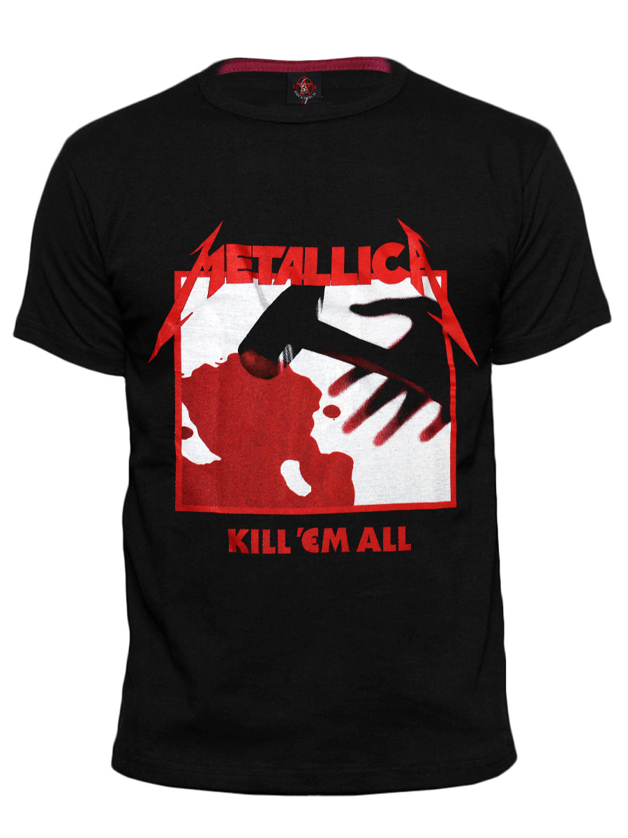 Футболка RockMerch Metallica Kill Em All - фото 1 - rockbunker.ru