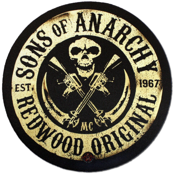 Коврик для мыши RockMerch Sons of Anarchy Redwood original - фото 1 - rockbunker.ru