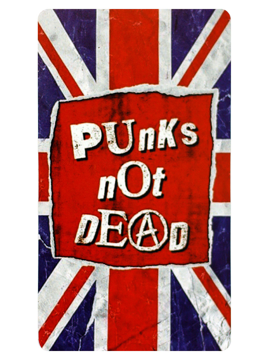 Наклейка-стикер Rock Merch Punks Not Dead - фото 1 - rockbunker.ru