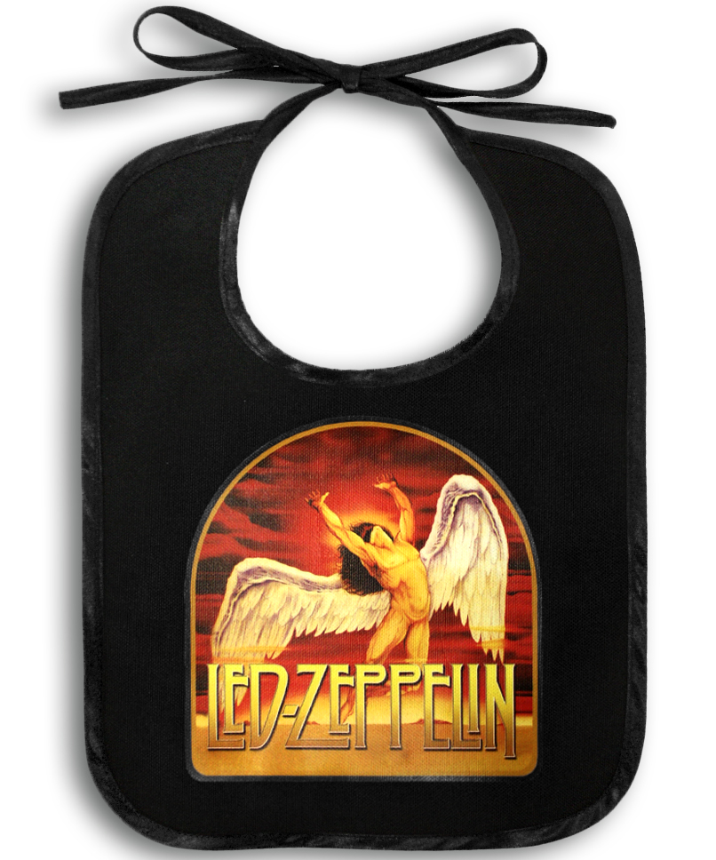 Слюнявчик Led Zeppelin - фото 1 - rockbunker.ru