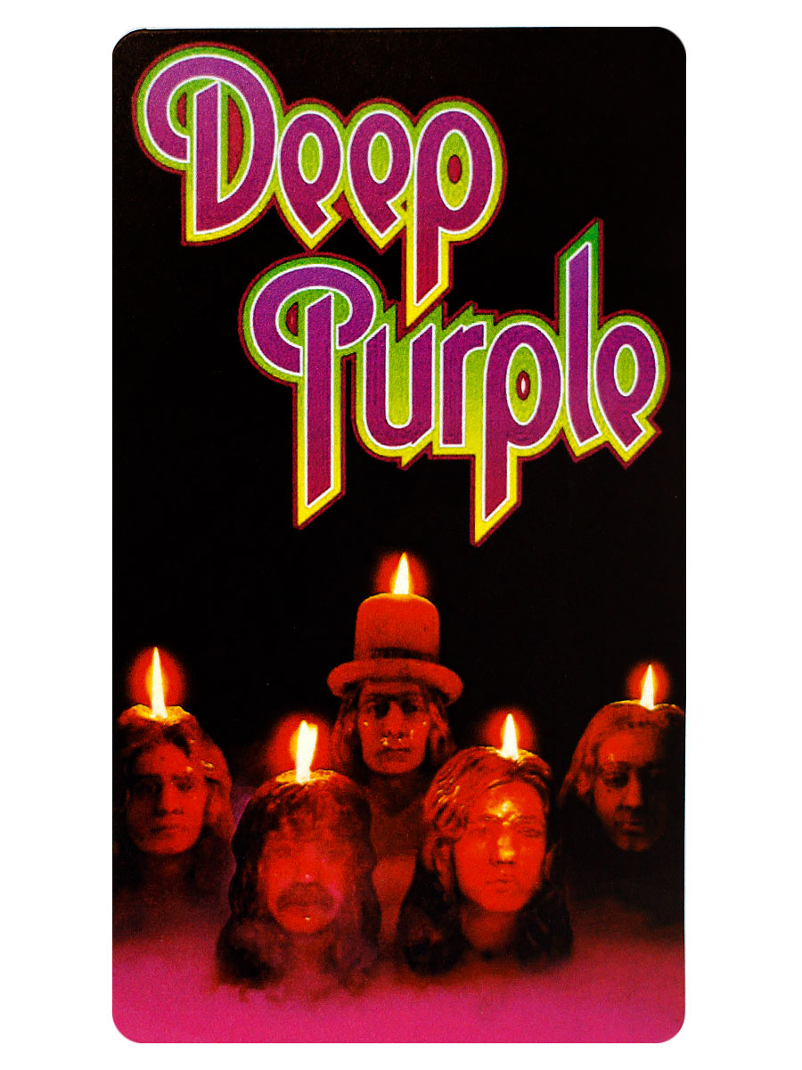 Наклейка-стикер Rock Merch Deep Purple - фото 1 - rockbunker.ru