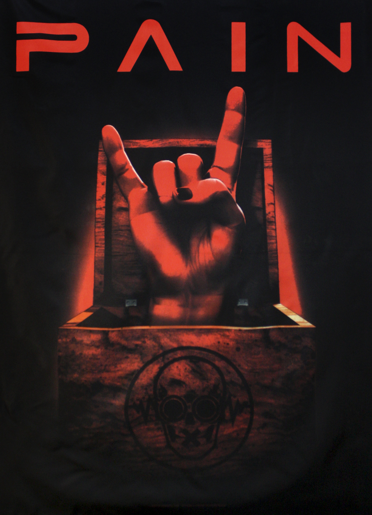 Флаг-постер Pain - фото 1 - rockbunker.ru