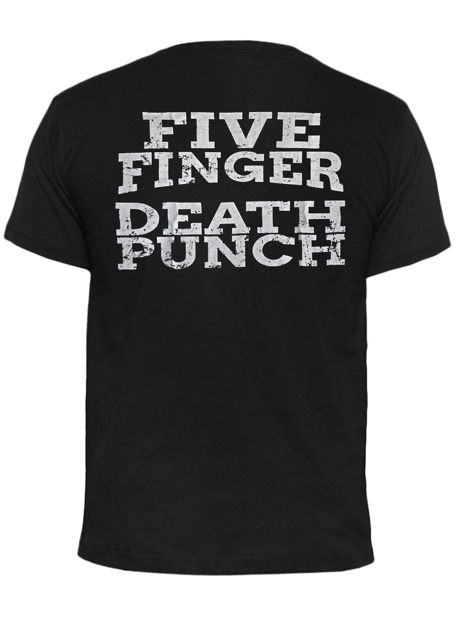 Футболка Five Finger Death Punch - фото 2 - rockbunker.ru