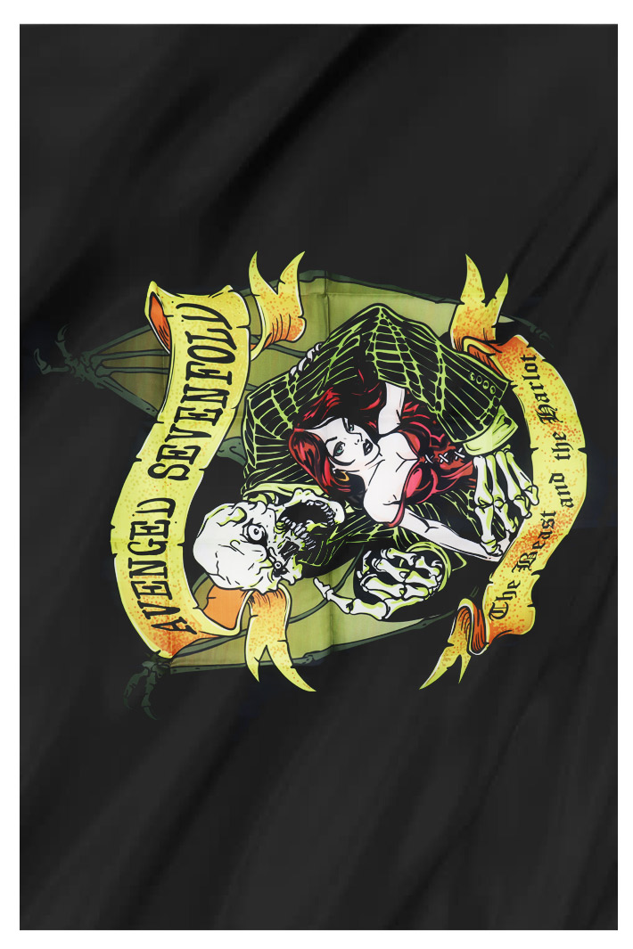 Флаг Avenged Sevenfold - фото 1 - rockbunker.ru