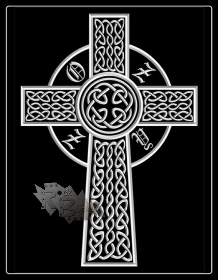Кошелек Кельтский крест - фото 1 - rockbunker.ru
