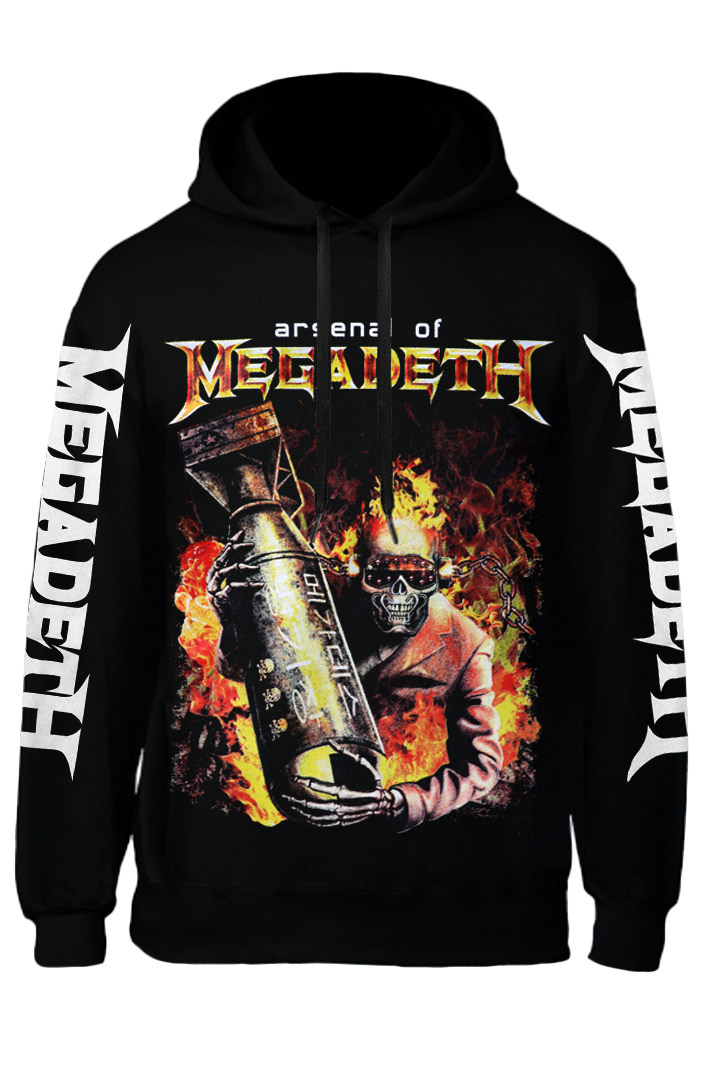 Балахон RockMerch Megadeth - фото 1 - rockbunker.ru