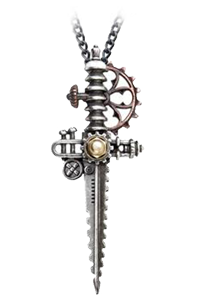 Кулон Alchemy Gothic P707 Static Traction Dagger - фото 1 - rockbunker.ru