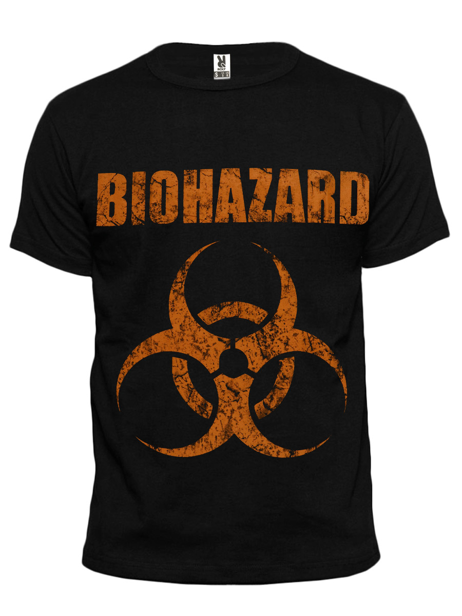 Футболка Biohazard - фото 1 - rockbunker.ru