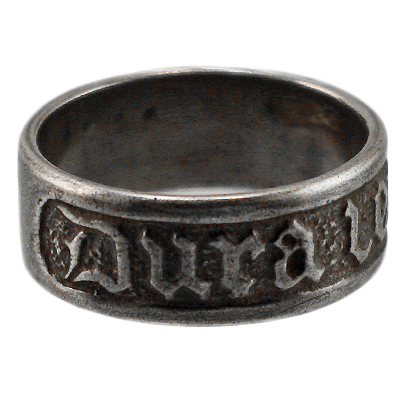 Кольцо Закон суров но это закон - фото 1 - rockbunker.ru