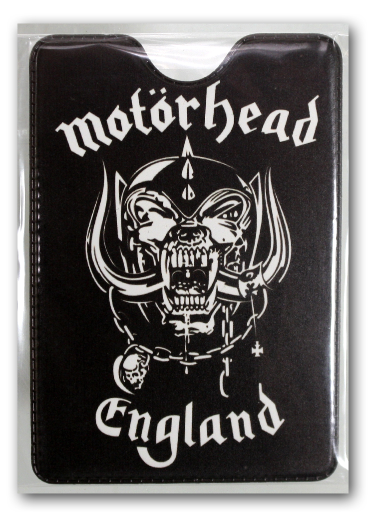 Обложка для проездного RockMerch Motorhead England - фото 2 - rockbunker.ru