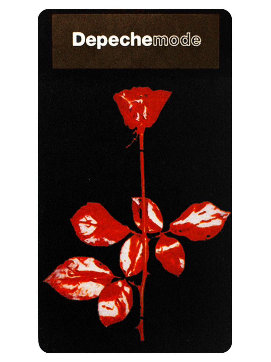 Наклейка-стикер Rock Merch Depeche Mode - фото 1 - rockbunker.ru