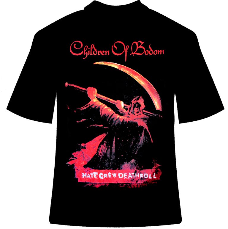 Футболка Children of Bodom Hate crew deathroll - фото 1 - rockbunker.ru