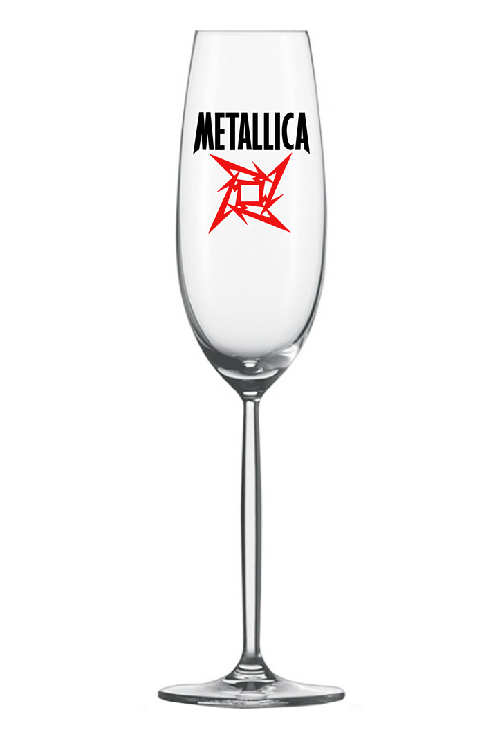 Бокал RockMerch Metallica - фото 1 - rockbunker.ru