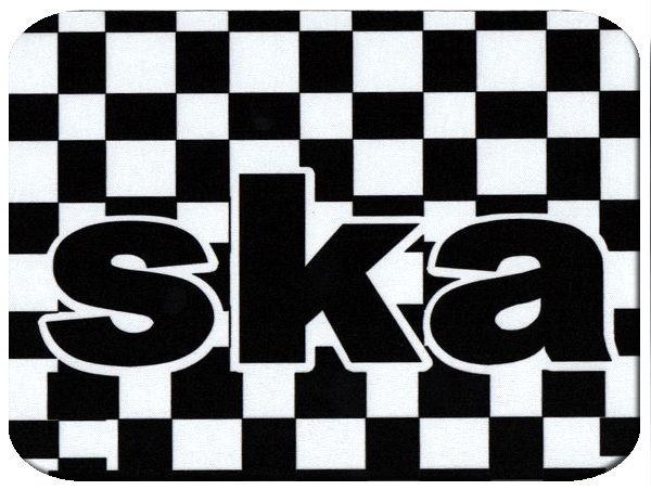 Коврик для мыши SKA в клетку - фото 1 - rockbunker.ru