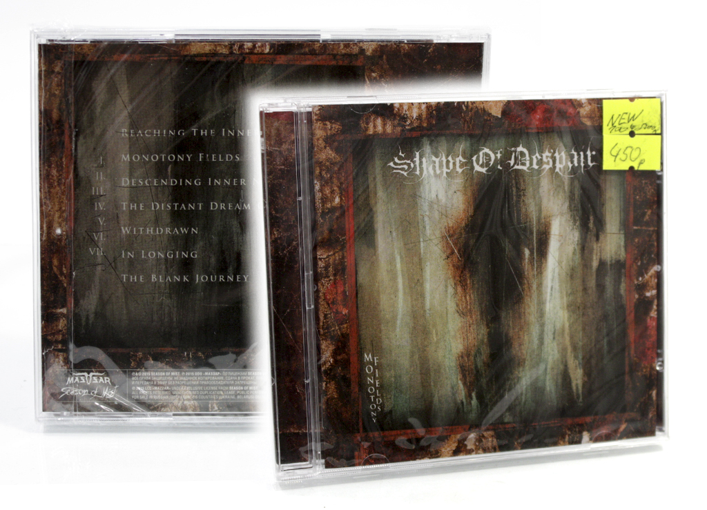 CD Диск Shape of Despair Monotony fields - фото 2 - rockbunker.ru