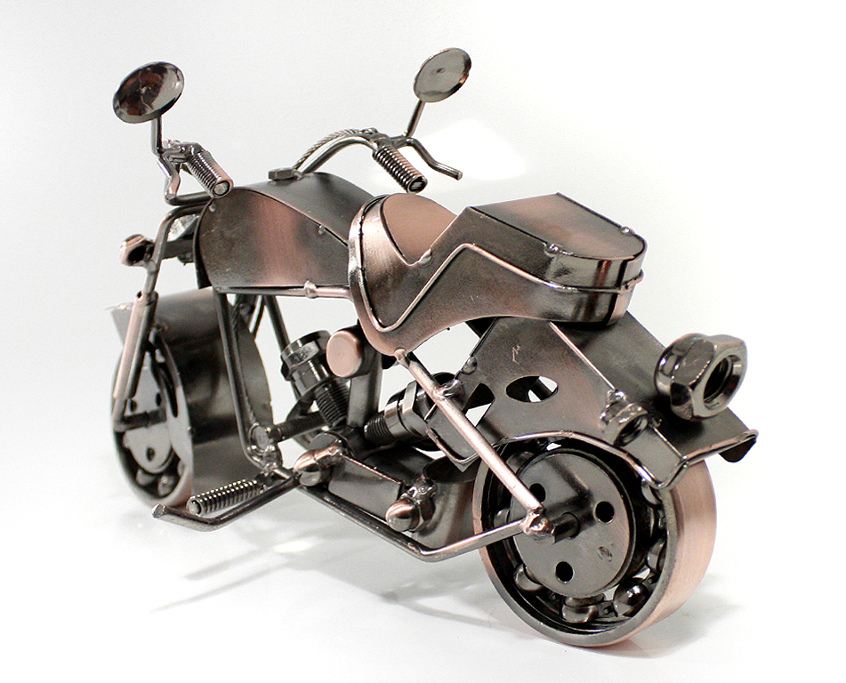 Сувенирная модель Мотоцикл ручной работы МРС013 - фото 4 - rockbunker.ru