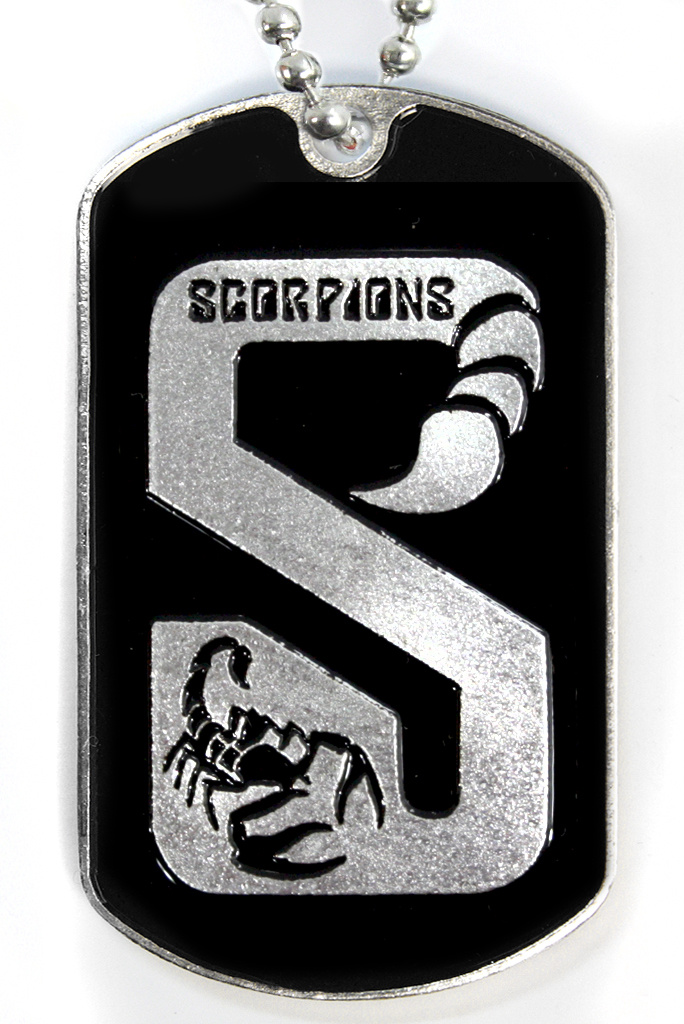 Жетон армейский Scorpions - фото 1 - rockbunker.ru