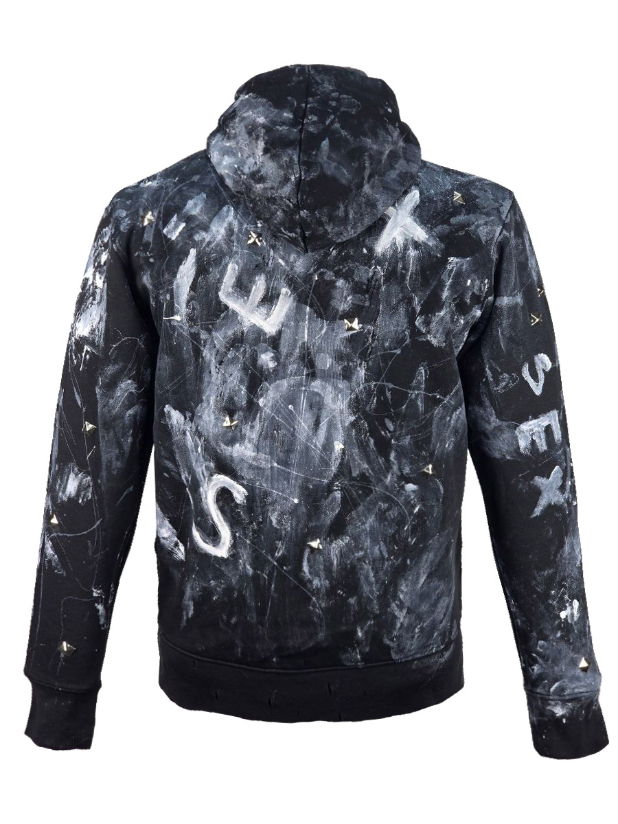 Кастомный худи Sex - фото 2 - rockbunker.ru