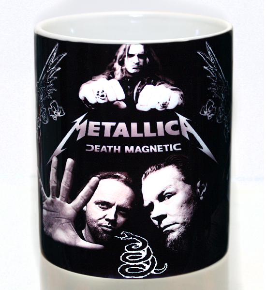 Кружка Metallica Death Magnetic - фото 1 - rockbunker.ru