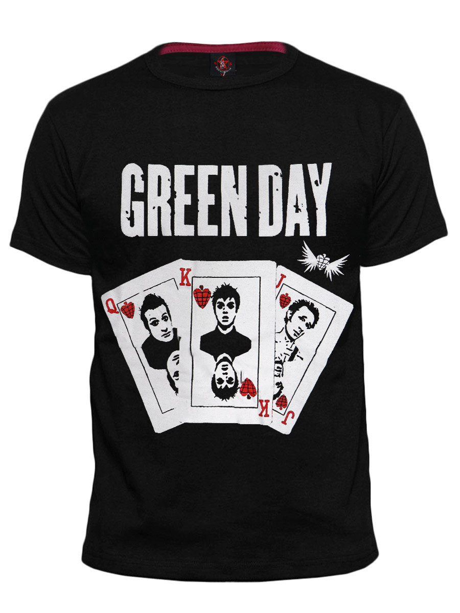 Футболка RockMerch Green Day - фото 1 - rockbunker.ru