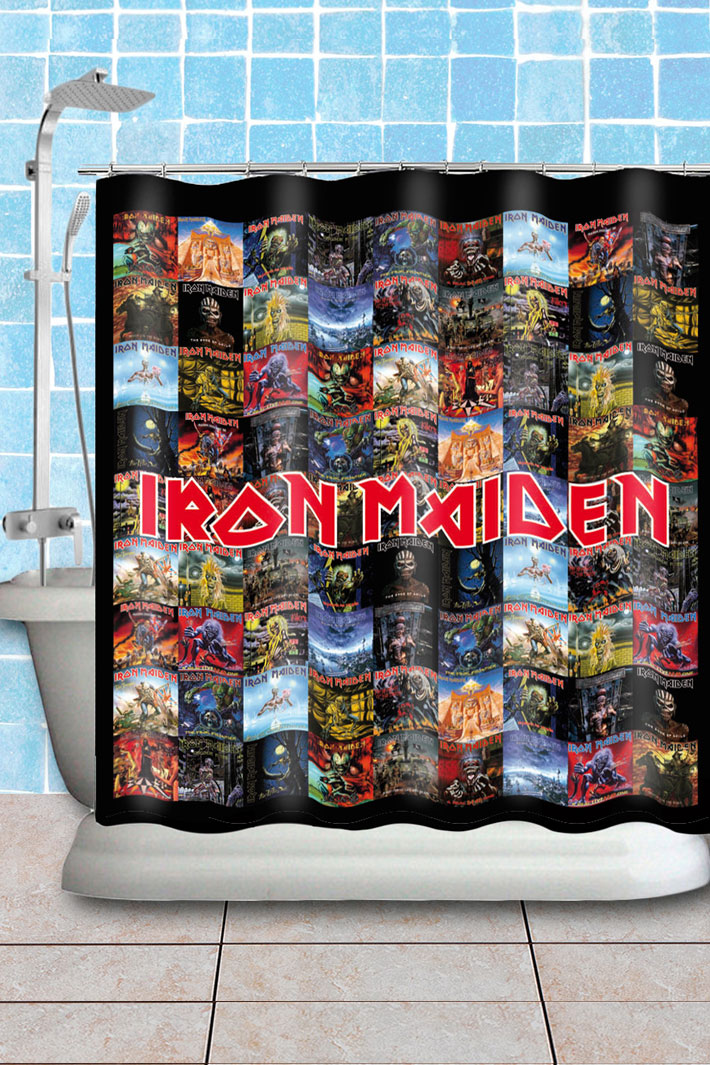 Шторы Iron Maiden - фото 1 - rockbunker.ru