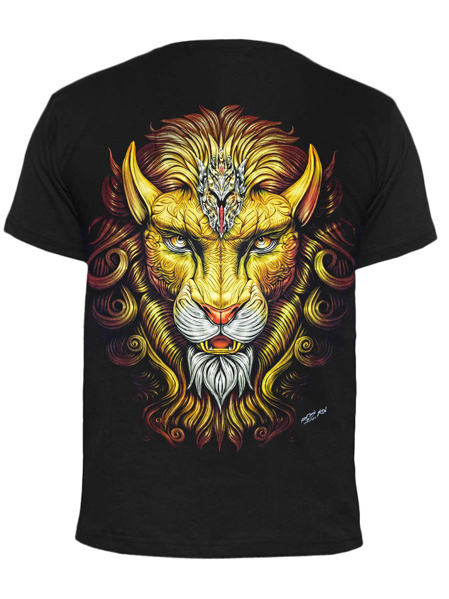 Футболка Rock Chang Золотой Лев - фото 2 - rockbunker.ru