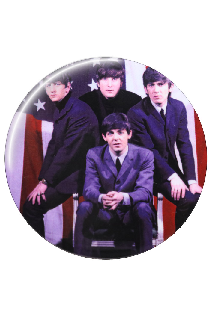 Значок RockMerch The Beatles R and B - фото 1 - rockbunker.ru