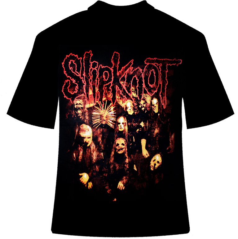 Футболка Hot Rock Slipknot - фото 1 - rockbunker.ru