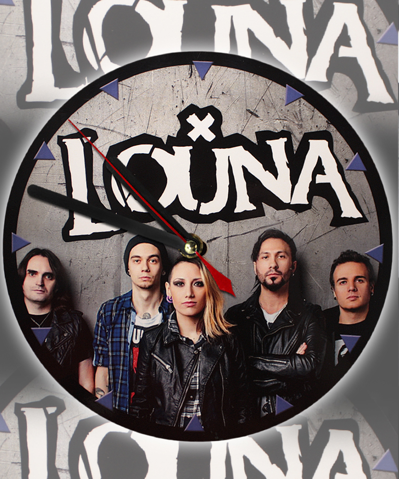 Часы настенные RockMerch Louna - фото 1 - rockbunker.ru