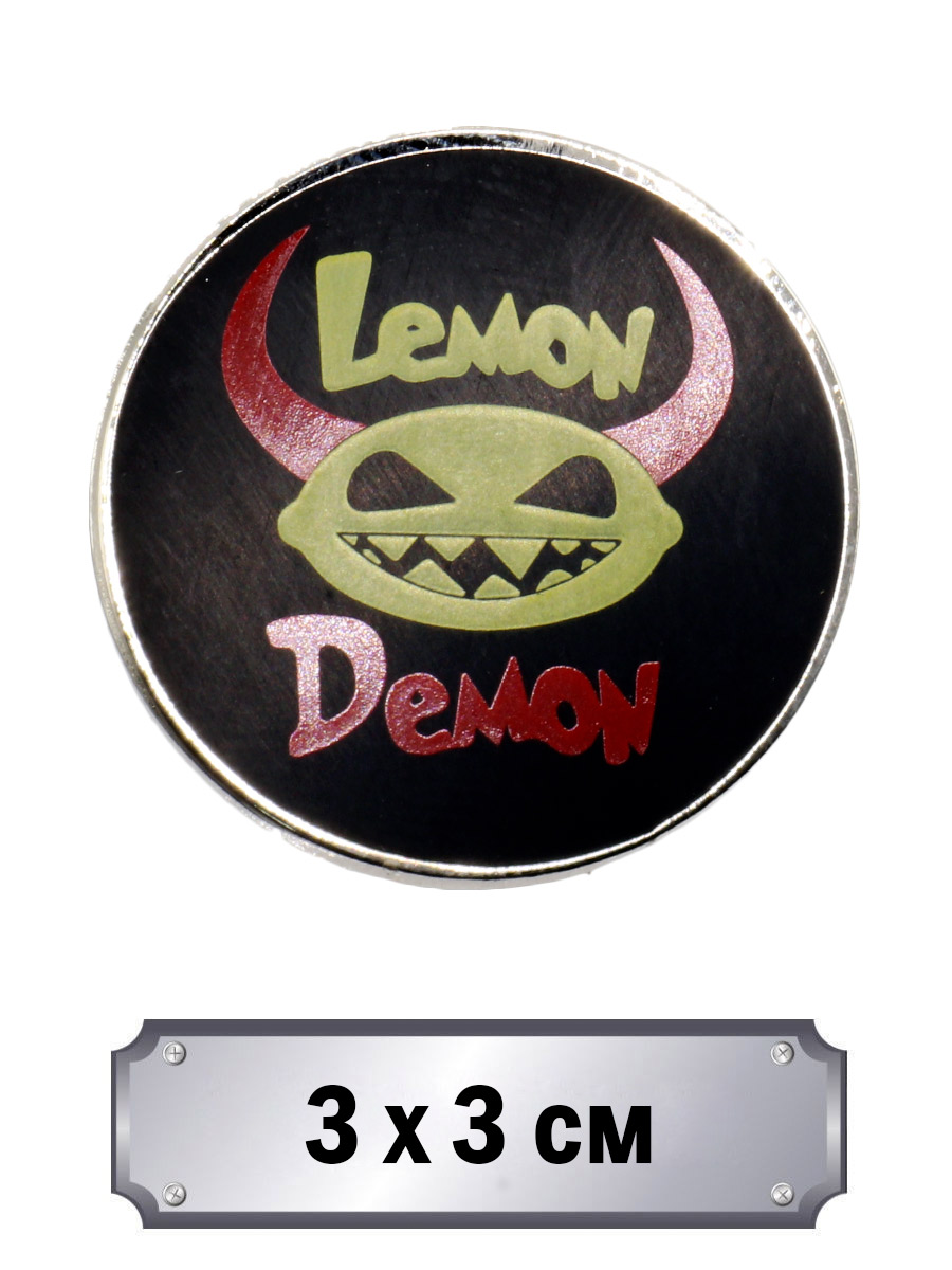 Значок Lemon Demon - фото 1 - rockbunker.ru