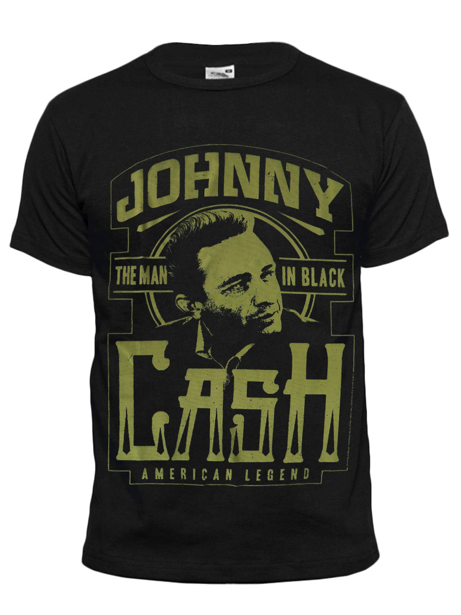 Футболка Johnny Cash - фото 1 - rockbunker.ru