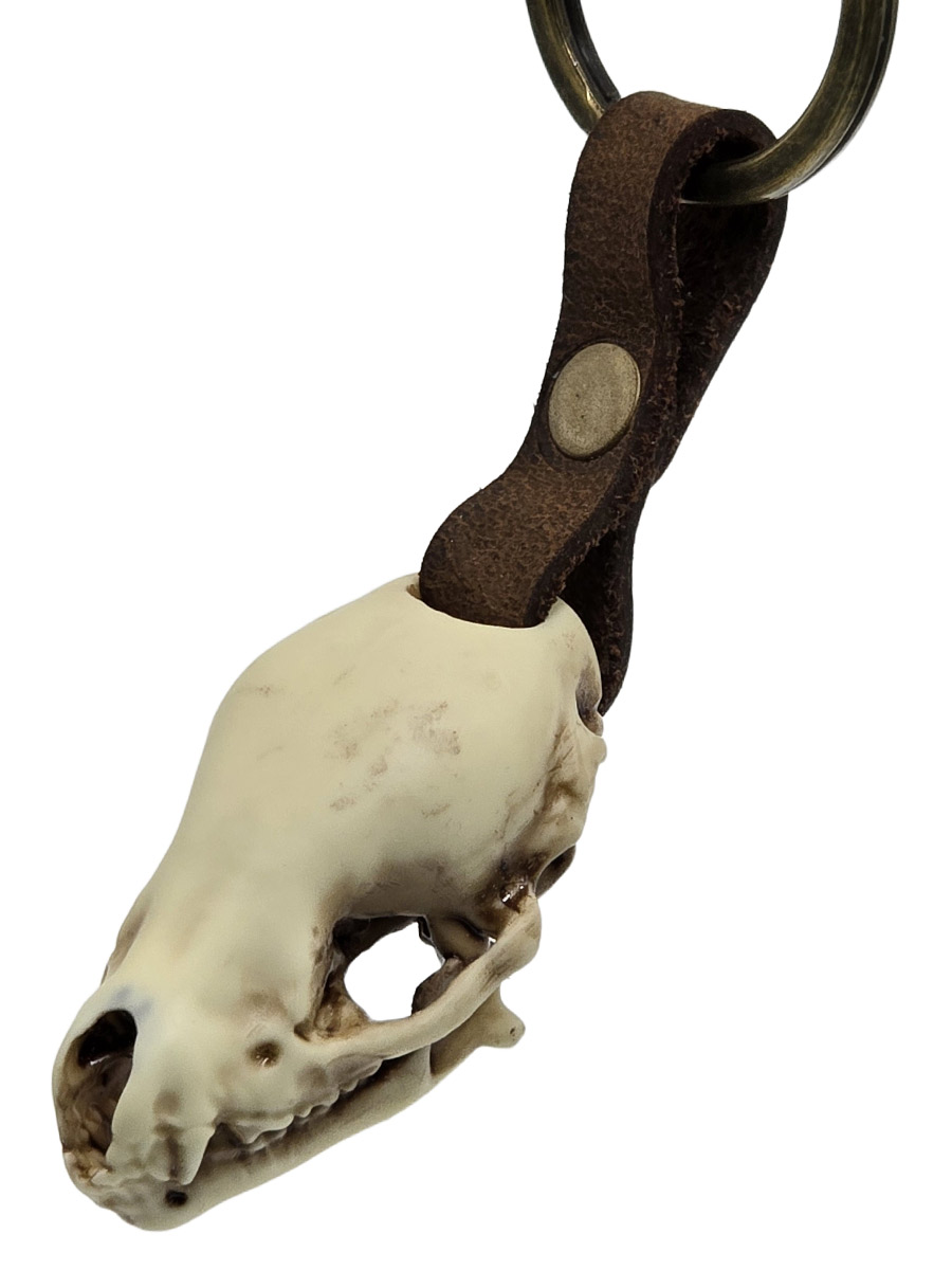 Брелок Череп Летучей Мыши - фото 2 - rockbunker.ru