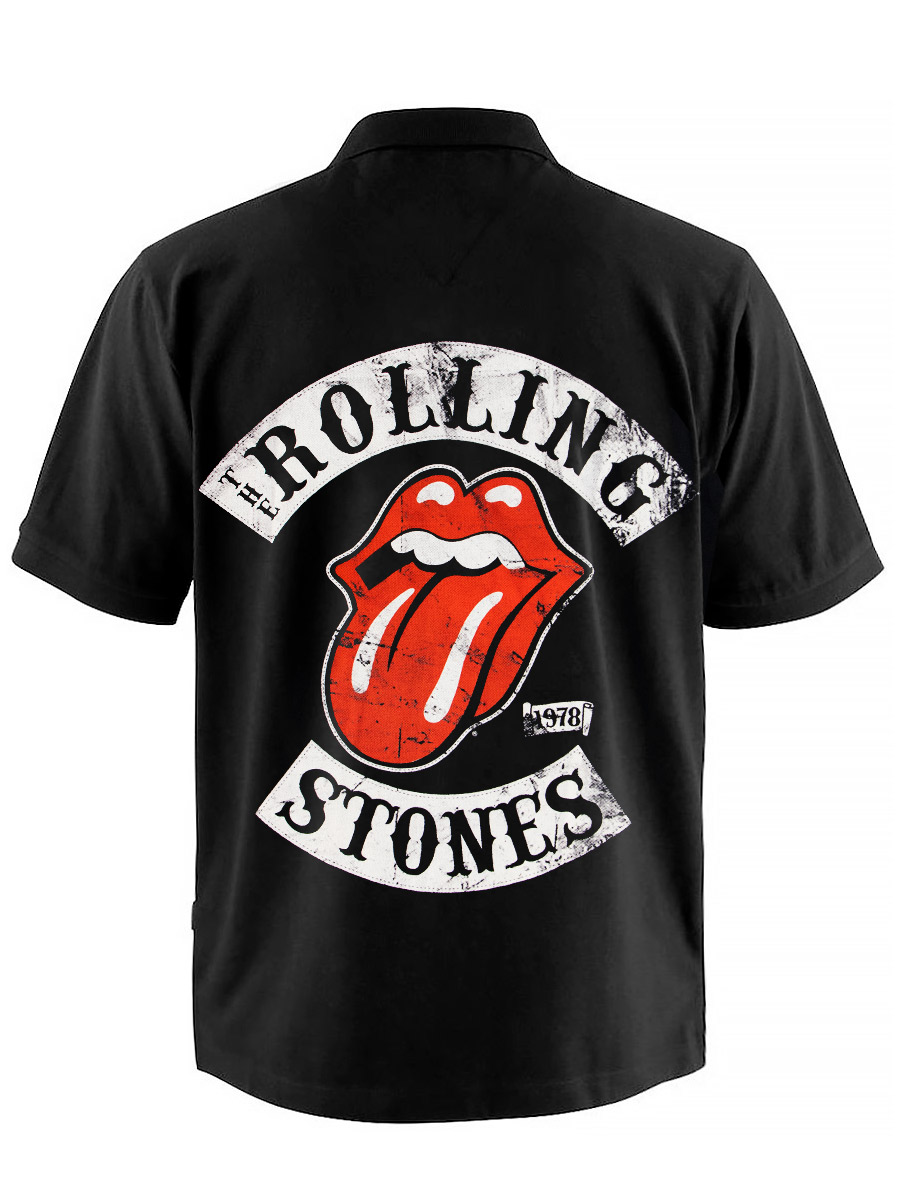 Поло The Rolling Stones - фото 1 - rockbunker.ru