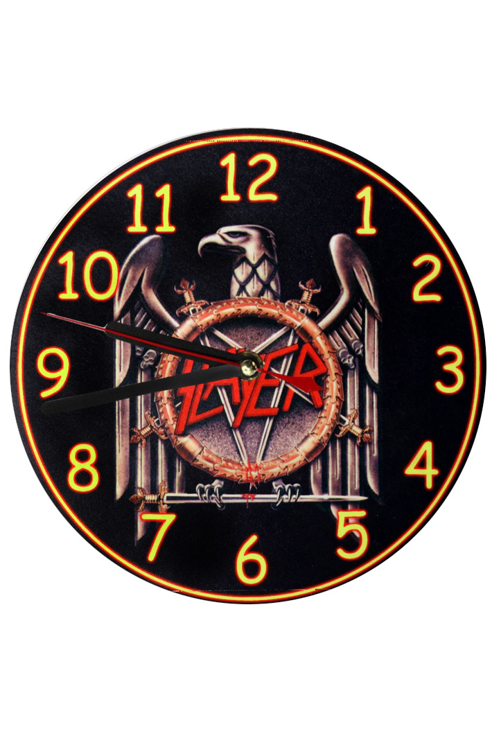 Часы настенные Slayer - фото 1 - rockbunker.ru