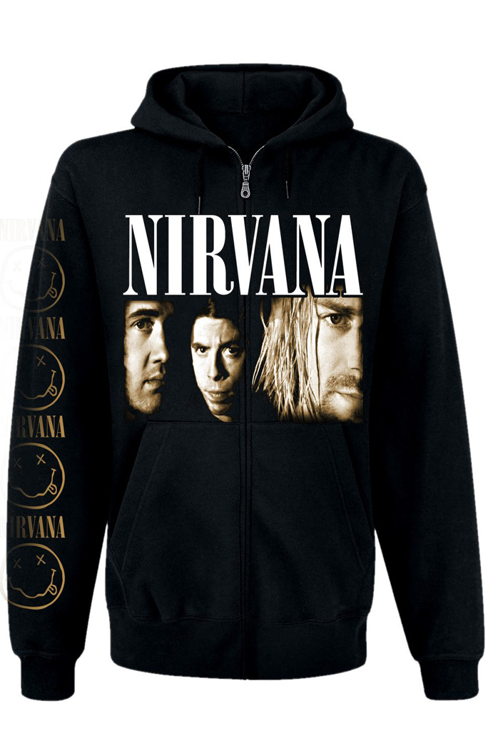 Толстовка Nirvana - фото 1 - rockbunker.ru